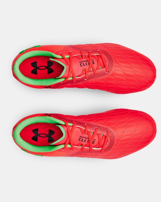 Women's UA Magnetico Pro 3 FG Soccer Cleats in Red image number 2